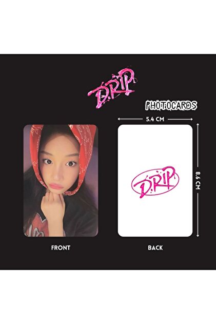 Kpop Dünyasi BABYMONSTER Pharita '' Drip '' Photocards Set