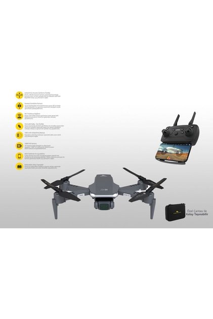 CX036 ZOOM SKY Master 1080 P Kameralı Smart Drone FULL HD CX036 SMART DRONE
