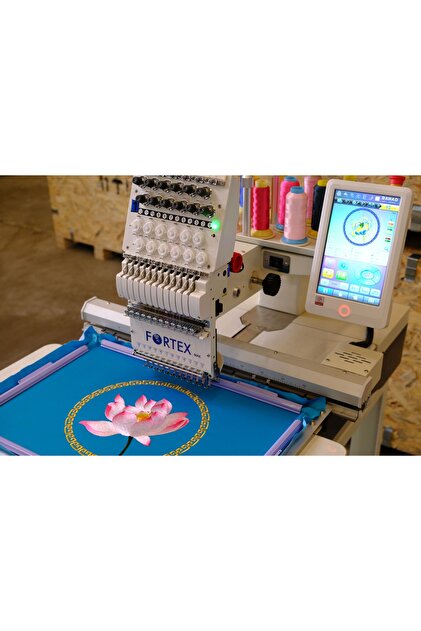 Fortex Tek Kafa Çeyiz Nakış Makinesi 500x400 1200 Devir - Fiyatı