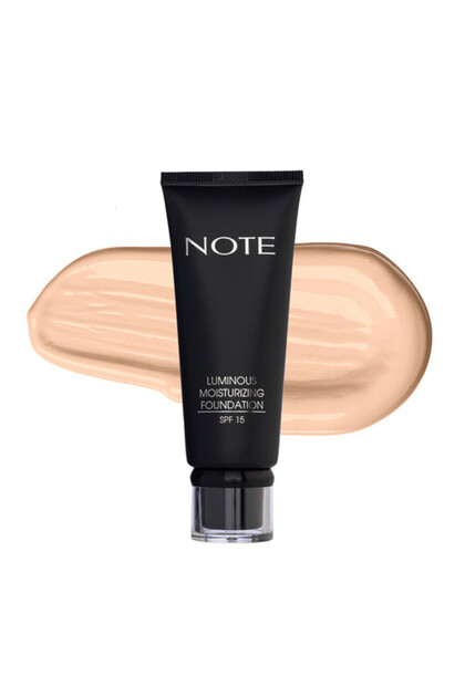 Note Luminous Moisturizing Foundation 02 Tube - Natural Beige
