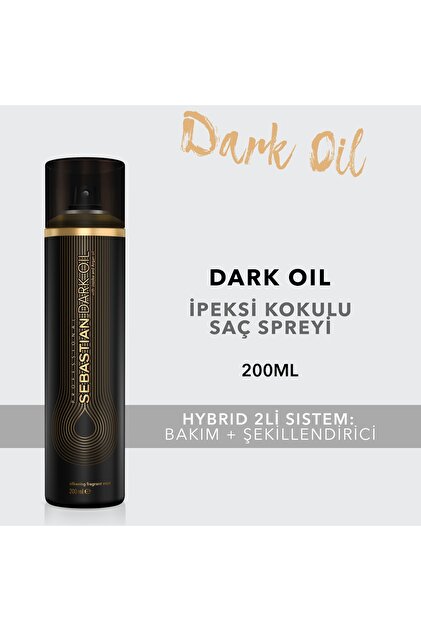 Dark Oil Tüm Saç Tipleri İçin İpeksi Kokulu Saç Misti 200 ML