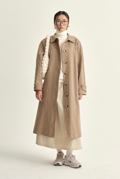 Oversize trençkot