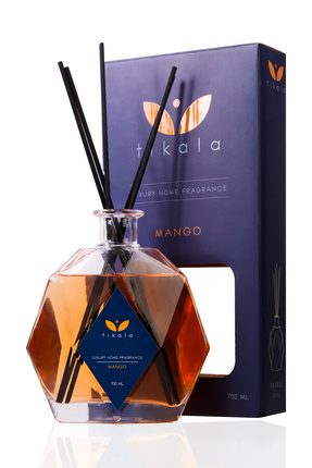 tikala New Year Bambu Çubuklu Lüx Kristal Oda Kokusu Ruby 700 ML