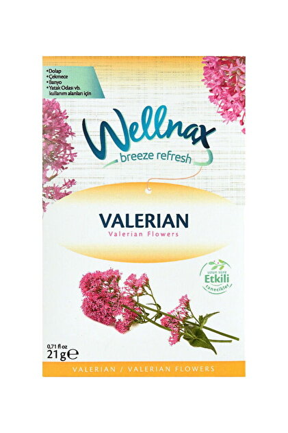 Wellnax breeze refresh Dolap Ve Çekmece Kokusu Valerian Çiçeği
