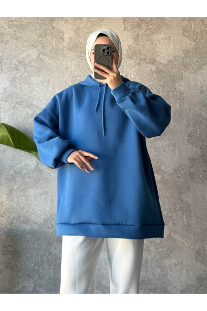Extra Oversized 3 Thread Women's Sweatshirt Size 1