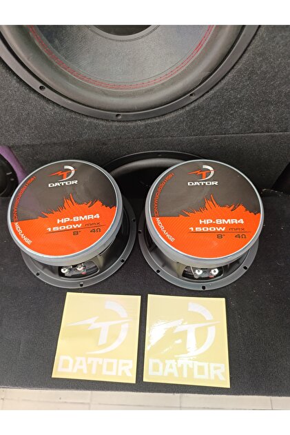 Dator HP-8MR4 20 CM 1500 WAT 650 RMS KURUŞ GÖBEK - Fiyatı, Yorumları
