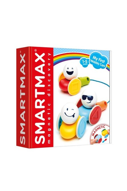 Stavebnica - Sada SMARTMAX Moje prvé vratké autíčka