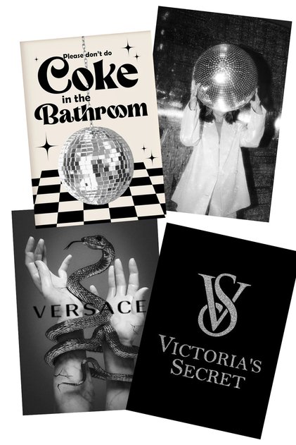 Poster Vogue Cher Fashion Girl Disco Marilyn Monroe Cheers Çin Çin