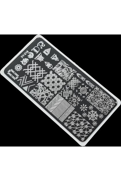 Nail Art Stamping Baskı Plakası
