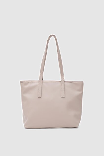 Golden Shoulder Bag Cream