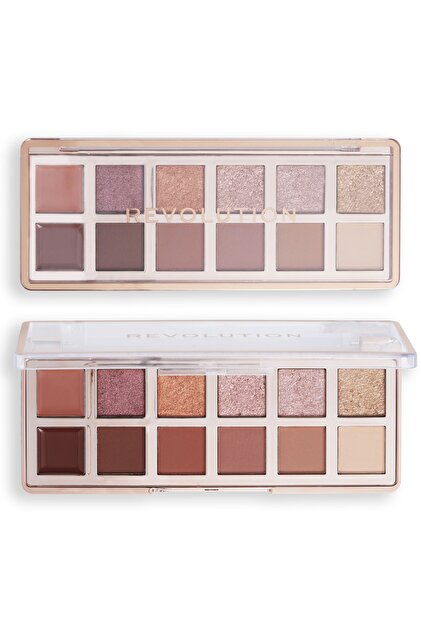 Bronze Icon Eyeshadow Palette - Eyeshadow Palette, Matte+Silvery+Cream