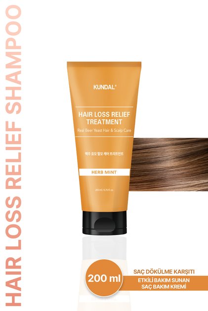 Saç Dökülmelerine Karşı Bakım Kremi Hair Loss Relief Treatment (Herb Mint)