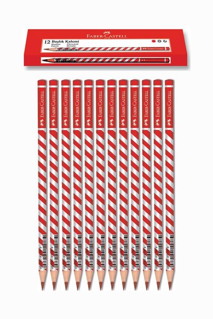 Red Cap Pen Candyroll 12 Pieces Faber Red Cap Pen
