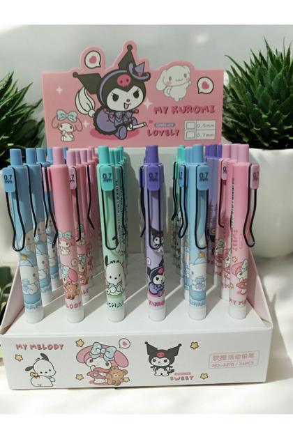 Mimu Art Studio Cinnamoroll Girl Sticker Seti Mavi Pastel Kawaii