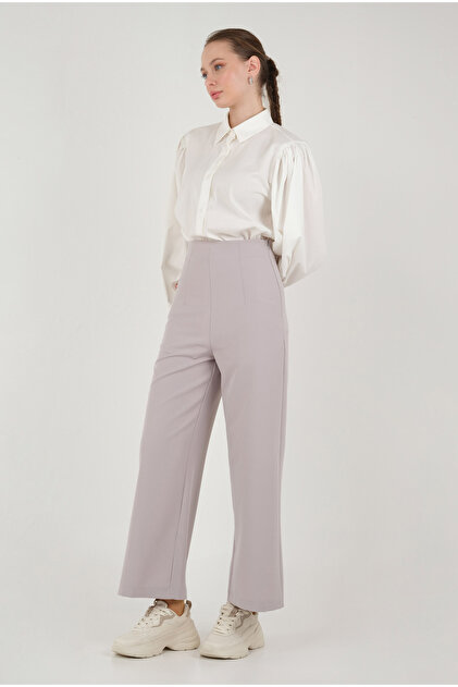 HEQA Midi Palazzo Pantolon Gri Fiyatı, Yorumları