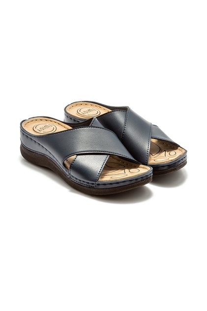 Duygu Women's Slippers Navy Blue 36/40