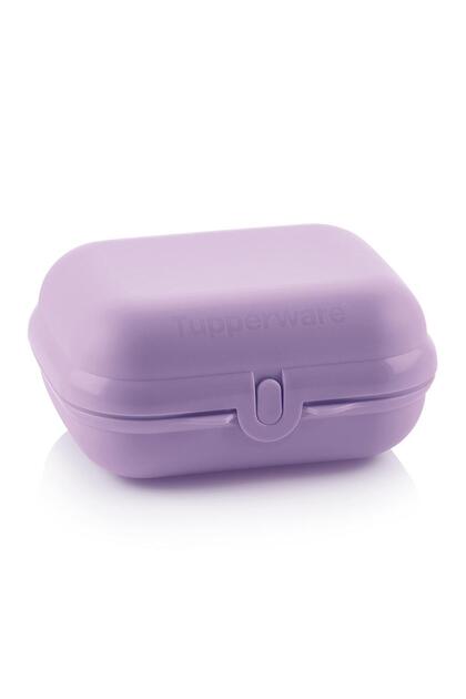 Purple Large Food Transport Container - Eco+ Series, Bpa-Free, Dishwasher Safe, 400 ml