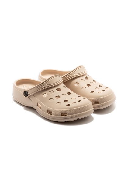Lucy Women's, Waiter Size Sabo Slippers Beige 37/41