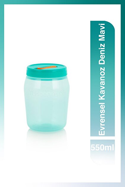 Tupperware Evrensel Serisi Gıda Saklama Kavanozu Deniz Mavisi 550