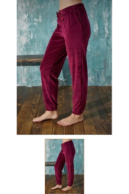 Soft Fransız Kadife Yumuşak Bilek Manşetli/lastikli Cepli Pijama Joger Eşofman Tek Alt