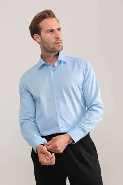 Regular Fit Gabardin Gömlek