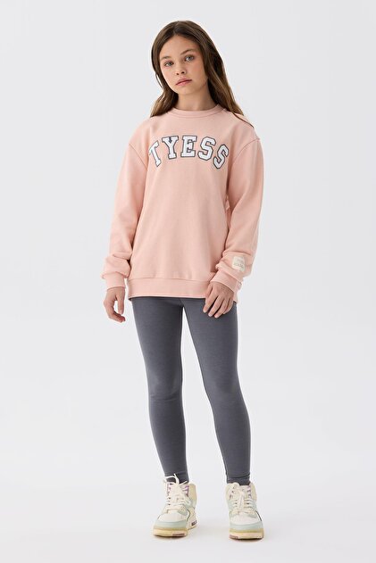 Bg Store Kız Çocuk Pembe Sweatshirt