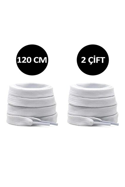 120 cm Flat Sports Shoe Laces 2 Pairs