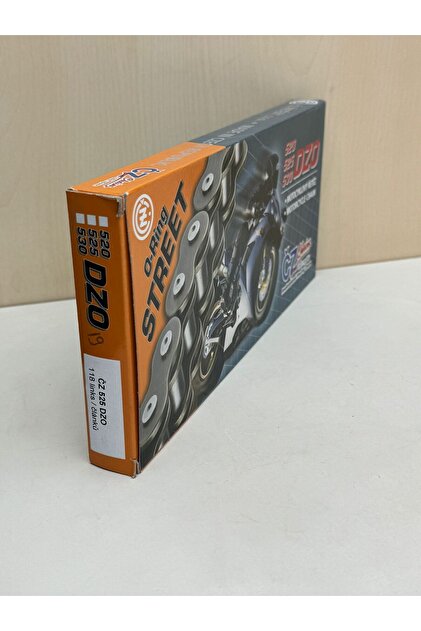 CZ CHAİNS CZ 525 DZO 118 BAKLA GOLD MOTOSİKLET ZİNCİRİ - ORİNGLİ
