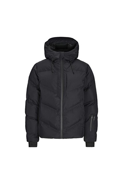 Jack & Jones 12260482 Jcoslay Heat Quilted Puffer Sn Siyah