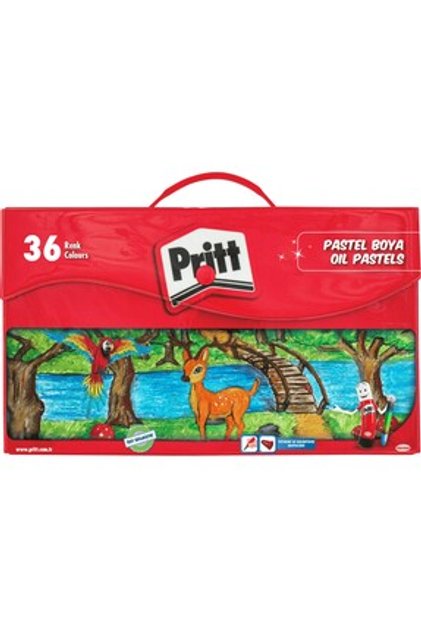 36’lı Pastel Boya - Çantalı Ambalaj