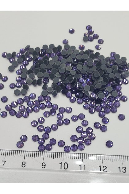 Hotfix Iron-On Stone Ss16 Purple (50 Grams ~ 1440 Pieces)