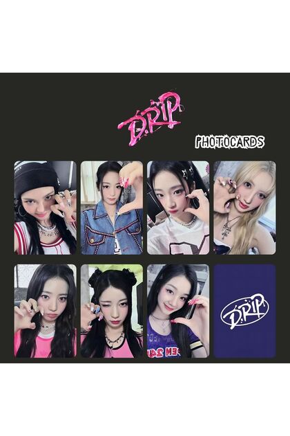 Kpop Dünyasi BABYMONSTER '' Drip '' POB Photocards Set - Fiyatı