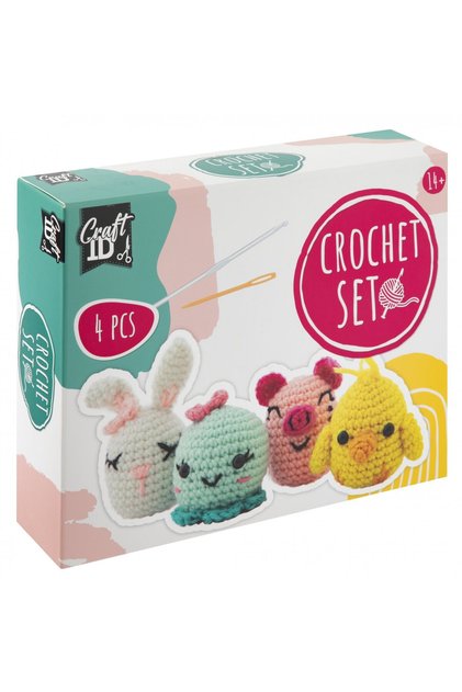 Set creativ de crosetat, Animale, Craft Sensations