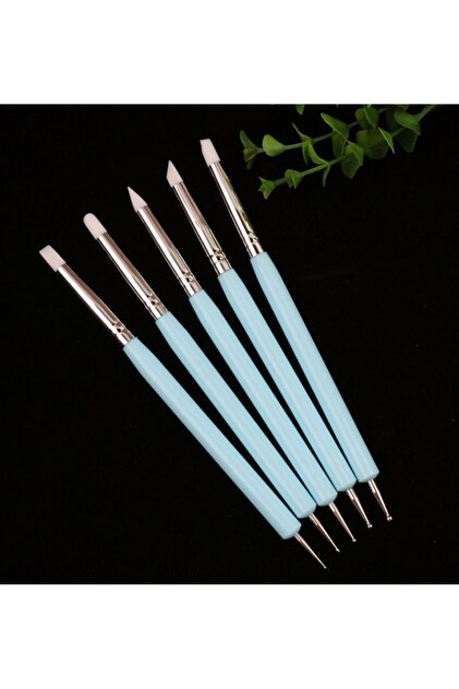Nail Art Dotting Kalem 5li Set