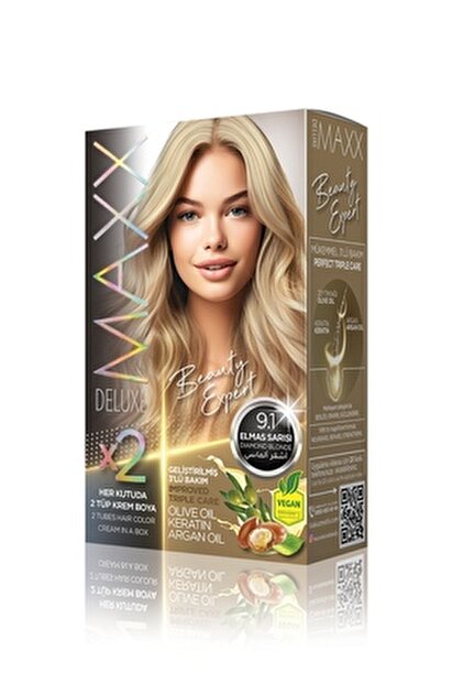 コスメ×8 MAXX DELUXE Beauty Expert 8.11 Yoğun Açık Küllü Kumral Set Boya