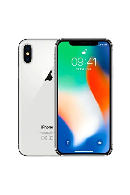 Apple İphone X Silver 256gb Yenilenmiş A Kalite (12 AY GARANTİLİ