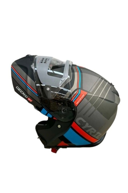 CYRIL HELMETS Cyrıl Gecko Sv Epik B1 Mat Siyah Çene Açılır