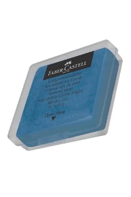 Blue Dough Eraser Boxed 1 Pack Faber Dough Eraser Drawing Eraser Kneadable Eraser Plastic Boxed Ma