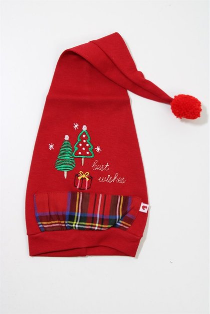 Red Christmas Baby Hat / Baby Christmas Costume / Christmas Hat