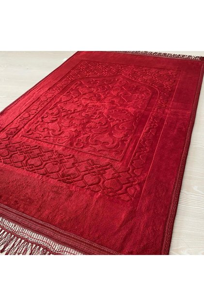 Luxury Thick Soft Plush Prayer Rug Non-Slip Base Dowry Gift