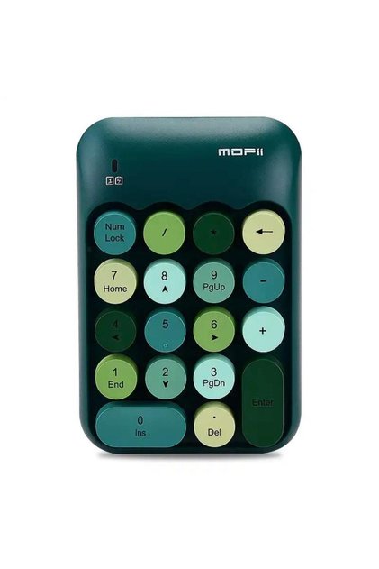 Kablosuz Wıreless Numeric Keypad 18 Tuşlu Sayısal Klavye Numpad