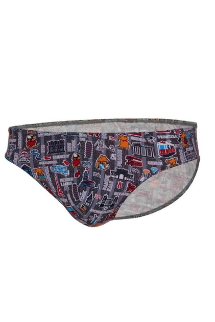 Men's Modal Multicolor Printed Briefs Briefs 1240