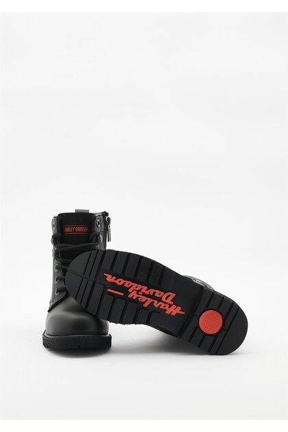 Harley Davidson Jimmy Black Boots- Trendyol