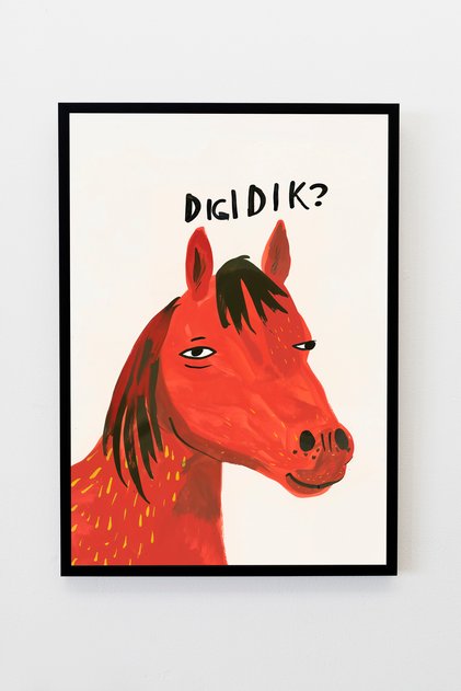 DIGIDIK? - Çerçevesiz Özgün Tasarım Tablo Poster Duvar Tablosu