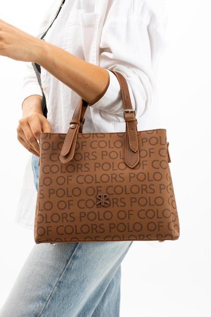 Berry Cream Chameleonic Print Women's Shoulder Bag 22X27 Size