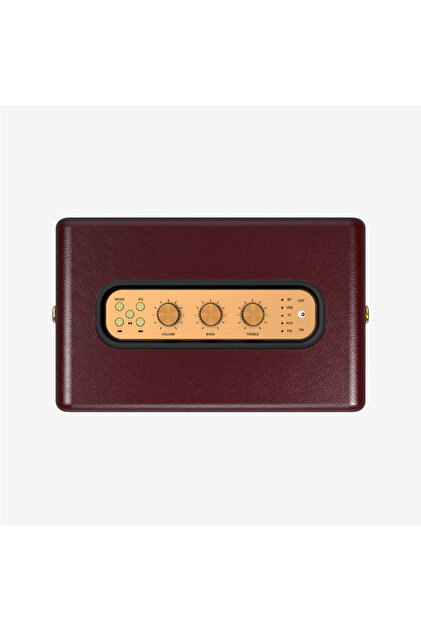 Linktech M407 Premium Çift Mikrofonlu 50W Retro Bluetooth Radyo