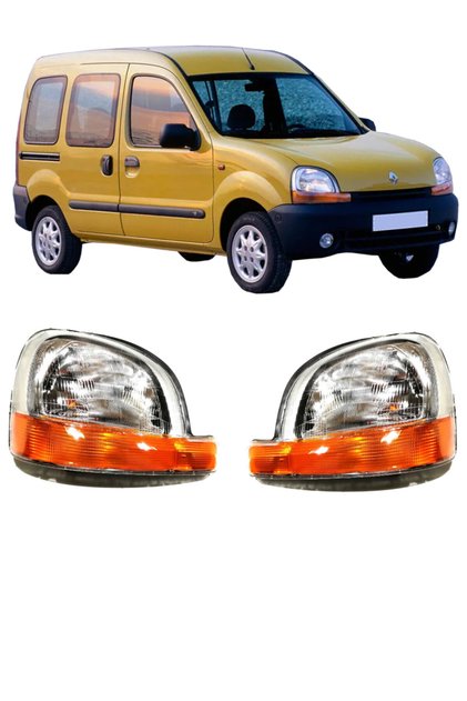 1998-2002 RENAULT KANGOO ÖN FAR TAKIMI SAĞ SOL SET HALİNDE