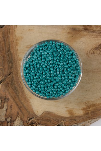 Abc Sand Beads Petrol Blue 3 mm 500 Grams 8/0 - 854B