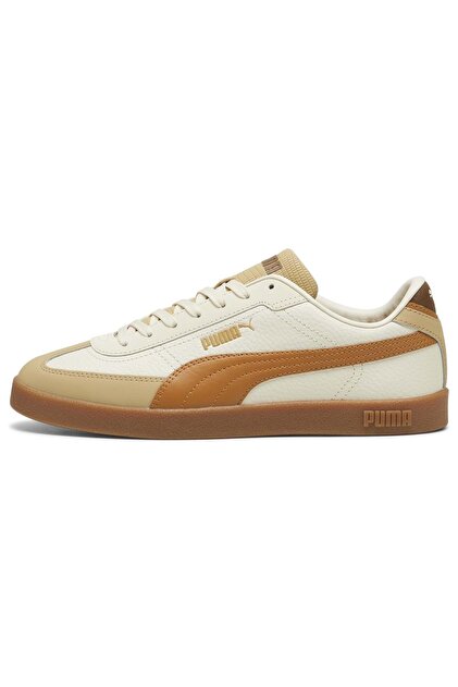 Puma 397448 Club II Era Lthr Sneaker Unisex Spor Ayakkabı BEJ