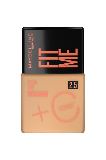 , Fit Me Fresh Tint Foundation SPF 50 with Brightening Vitamin C, 2.5